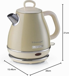 Fierbator electric Ariete 2868, 1L, 1630W, culoare bej - Img 3