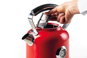 Fierbator electric Ariete Moderna 2854, 1,7L, 2000W, rosu - Img 4