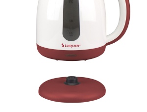Fierbator electric Beper P101BOL100, 1,7 litri, 2200 W, rosu - Img 6