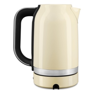 Fierbator electric KitchenAid 1,7L 2400W cu reglare temperatura 50-100C Creme - Img 9