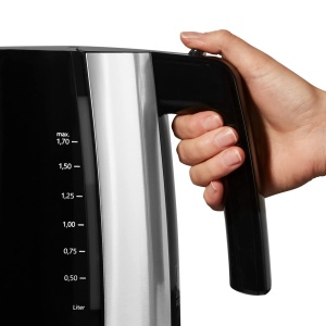 Fierbator electric Melitta Look Aqua 1026-02 BK SST 17L 2400W Negru Protectie supraincalzire - Img 3