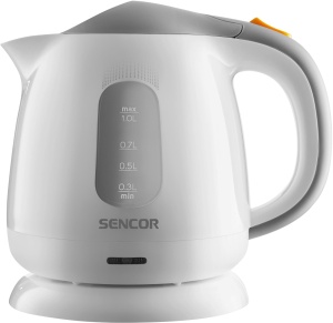 Fierbator electric SENCOR SWK 1100WH, 1 litru, 1100 W, inox