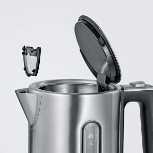 Fierbator electric Severin WK 3418, 1,7 l, 3000 W, inox, negru - Img 7
