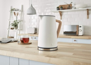 Fierbator electric Swan Nordic, 1,7 l, 2200 W, alb - Img 2