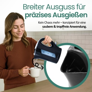 Fierbator Emerio WK-121616.1, 1.0L, 900W, BPA-free, Negru - Img 7