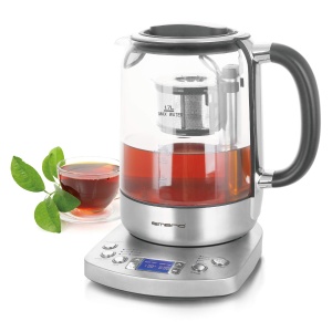 Fierbator Emerio WK-122248 17L Borosilicat BPA-Free Temperatura Reglabila NegruArgintiu - Img 5