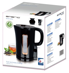 Fierbator Emerio WK-125130, 1.7 Litri, 2200 W, NegruAuriu, BPA Free - Img 7