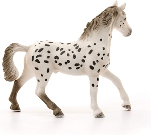 Figurina cal Knabstrupper Schleich 13889, 5 x 14 x 12 cm, detaliata - Img 3