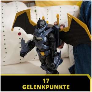 Figurina DC 12 Aerial Batman - Spin Master, Detalii Realiste, Design Inovator - Img 4