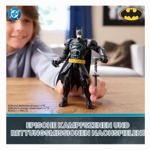 Figurina de actiune Batman Ninja 15cm - Spin Master, cu accesorii si design autentic - Img 2