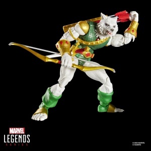 Figurina de Actiune Hasbro Marvel Legends Man-Wolf, 15 cm, cu Accesorii - Img 8