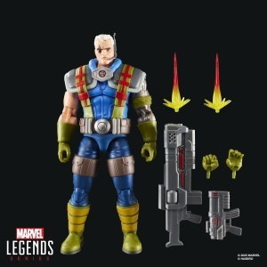 Figurina de Actiune Marvel Legends - Cable, 15 cm, cu 6 Accesorii - Img 9