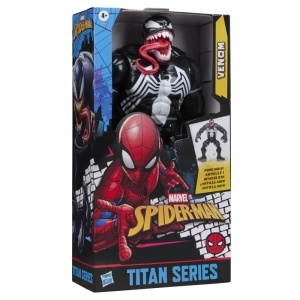 Figurina de Actiune Venom Deluxe Marvel, 30 cm, 11 Puncte de Miscare, Negru-Alb - Img 5