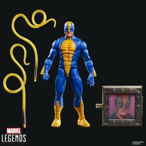 Figurina de colectie Marvel Legends Constrictor 15 cm, design retro, accesorii incluse - Img 2