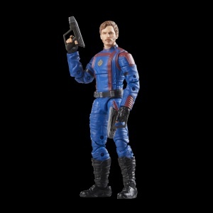 Figurina de colectie Marvel Legends Star-Lord, 15 cm, cu accesorii inspirate din film - Img 7