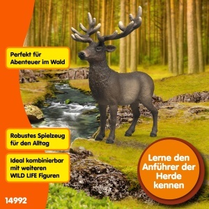 Figurina de colectie Schleich Cerb American 14992 11 x 6 x 11 cm - Img 4