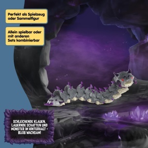 Figurina de colectie Schleich ELDRADOR Schattenwurm 70830, 5 x 26 x 4 cm, pentru copii de la 7 ani - Img 7