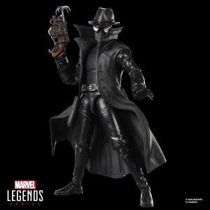 Figurina de colectie Spider-Man Noir Hasbro 15 cm, design premium, 6 accesorii - Img 4