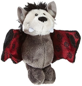 Figurina de plus NICI 34176 - Liliac Sir Simon, 12 cm, Rosu, Negru - Img 3