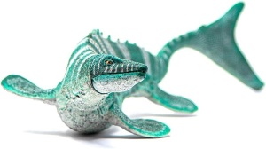 Figurina Dinosaur Schleich Mosasaurus 15026, 32 x 12 x 7 cm, Verde - Img 4
