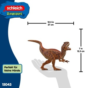 Figurina Dinozaur Schleich Allosaurus 15043, 8 x 27 x 14 cm, pentru copii de la 3 ani - Img 5