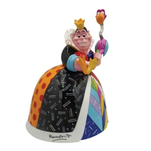 Figurina Disney Britto Queen Of Hearts, design contemporan, handmade, colorat - Img 3