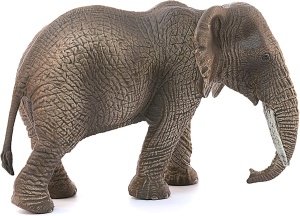 Figurina Elefant African Schleich 14761 8 x 15 x 9 cm Detaliu Realist - Img 8