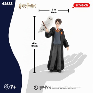 Figurina Harry Potter Schleich 42633 cu Hedwig, 2 piese, pentru copii de la 6 ani - Img 5