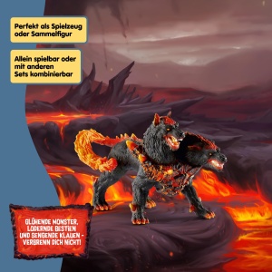 Figurina Hollenhund Schleich 14 x 7 x 10 cm pentru copii de la 7 ani - Img 6