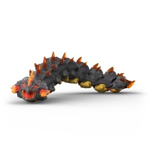 Figurina Lavawurm Schleich ELDRADOR 70864, 25 x 4 x 5 cm, Detalii Realiste