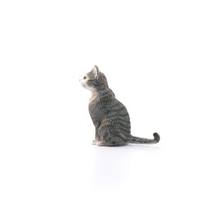 Figurina pisica Schleich Farm World, 5 x 2 x 5 cm, detalii realiste - Img 2