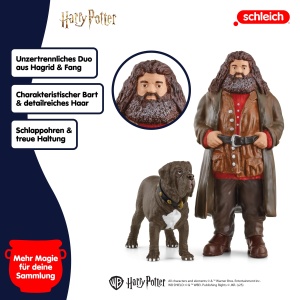 Figurina Rubeus Hagrid si Fang Schleich 42638 Detalii realiste Cadou ideal - Img 4