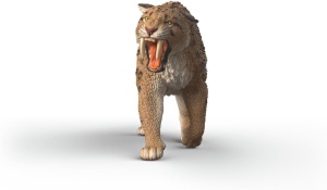 Figurina Sabie cu Dinti Schleich 15054 Detalii Realiste, 14 x 7 x 3 cm - Img 8