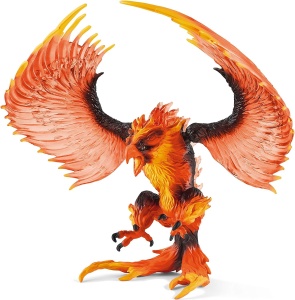 Figurina Schleich ELDRADOR Feueradler 42511, 17 x 13 x 13 cm, cu aripi mobile