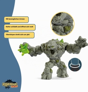 Figurina Schleich ELDRADOR Steinmonster, 20 x 9 x 12 cm, pentru copii de la 7 ani - Img 6