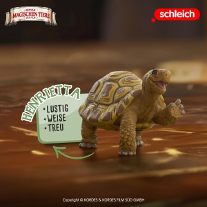 Figurina Schleich Henrietta 14910, 7 x 4 x 5 cm, Tortuga, prietenoasa - Img 3