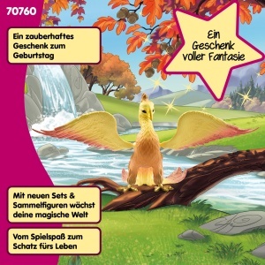 Figurina Schleich Phoenix 70760, 16 x 10 x 13 cm, cu aripi mobile si detalii stralucitoare - Img 7