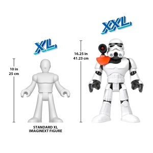 Figurina Star Wars XXL Sturmtruppler Fisher-Price, 42 cm, cu lansator, pentru copii 3 - Img 3