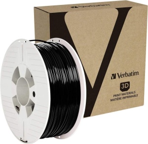 Filament PET-G Verbatim 2,85 mm, flexibil, rezistent la socuri, negru