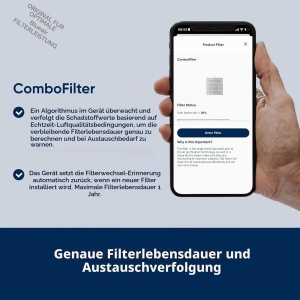 Filtru de aer Blueair ComboFilter 5200, compatibil cu DustMagnet 5240i si 5210i, eficient impotriva alergenilor - Img 4