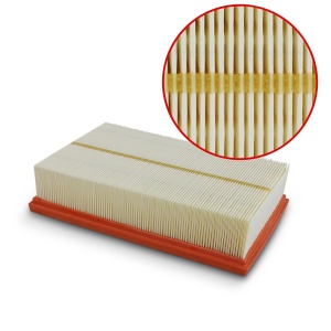 Filtru de aer BOSCH F026400287 pentru masini, rezistent la caldura si umiditate - Img 3