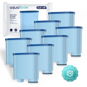 Filtru de apa Aquafloow compatibil cu Philips AquaClean CA690310, reduce calcarul