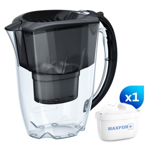Filtru de apa Aquaphor Amethyst Negru 28L cu cartus MAXFOR BPA-free - Img 3