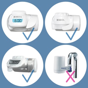 Filtru de apa BRITA ON TAP V-MF, 2 cartuse, 600 l, filtrare avansata - Img 4