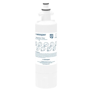 Filtru de apa Wessper Aqua Crystalline compatibil Beko 9256712, reducere clor, apa curata - Img 2