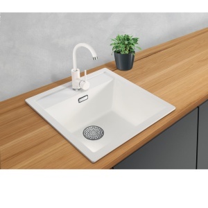 Filtru de scurgere Tescoma PRESTO 12 cm, inox si plastic, rezistent la masina de spalat - Img 3