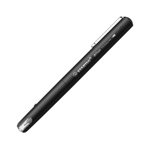 Fineliner STABILO drver, 0.4 mm, set 4 culori rosu, verde, albastru, negru - Img 2