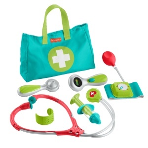 Fisher-Price Arzttasche HYH26 Set Medical pentru Copii 7 Piese