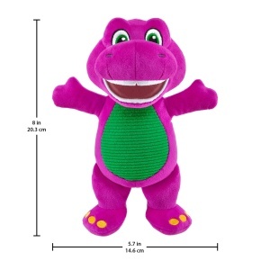 Fisher-Price Barney HVF40 Dinozaur de Plus 165 cm Material Moale Lavabil - Img 6
