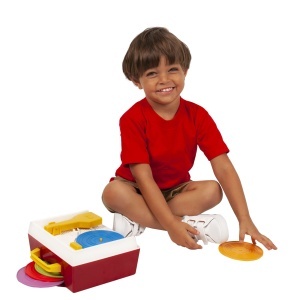 Fisher Price Musicbox Plattenspieler Retro 10 Melodii Jucarie Interactiva - Img 7